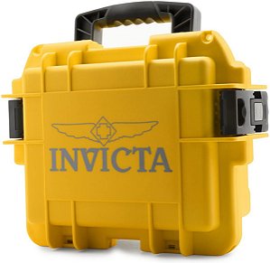 Maleta Invicta Amarela para 3 Relógios