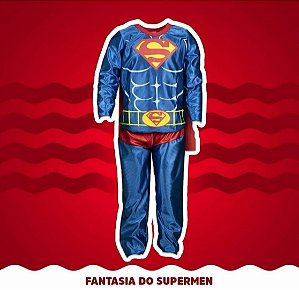 Fantasia Super Homem Infantil