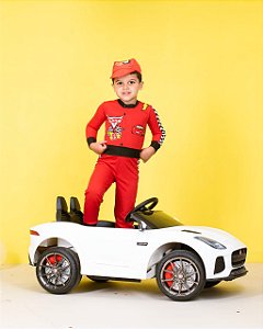 Fantasia Piloto Carros Infantil