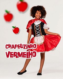 Fantasia Chapeuzinho Vermelho Infantil