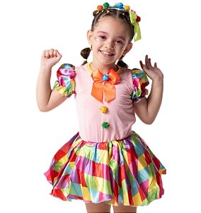 Fantasia Palhacinha Infantil