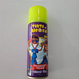 Tinta Spray para Cabelo - AMARELA