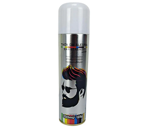 Tinta Spray para Cabelo - BRANCA