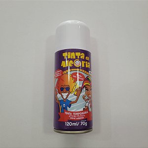 Tinta Spray para Cabelo - BRANCA