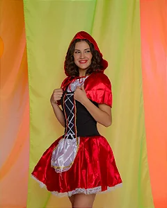 Fantasia Chapeuzinho Vermelho-ADULTO