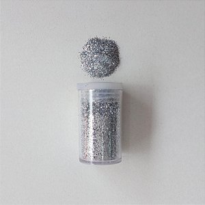 Glitter em Pó 5g - Prata