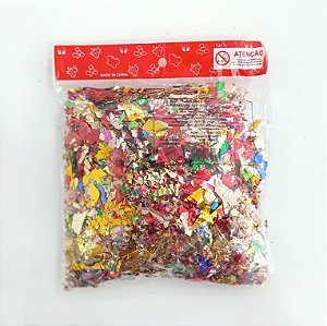 Confetes Para Carnaval Metalizado - Pacote 100g