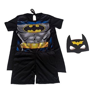Fantasia Batman Macacão Curto