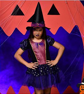 Fantasia Bruxinha Agnes Infantil