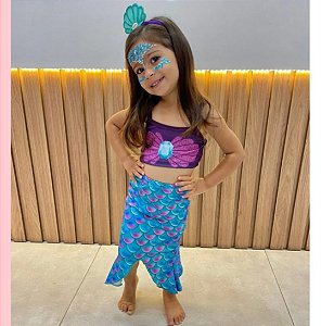 Fantasia Sereia Infantil