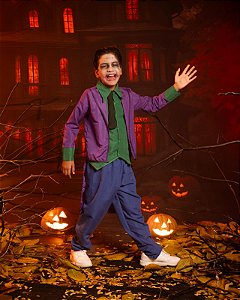 FANTASIA CORINGA ROXO INFANTIL