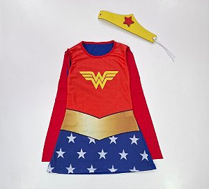 Fantasia Mulher Maravilha Infantil