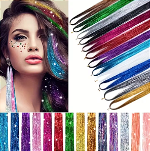 MECHA TINSEL PARA CABELO