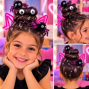 BICO DE PATO ARANHAS - 02 PEÇAS - CABELO MALUCO