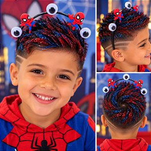 CABELO MALUCO - TIARA HOMEM ARANHA