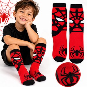 MEIA MALUCA DIVERTIDA - HOMEM ARANHA