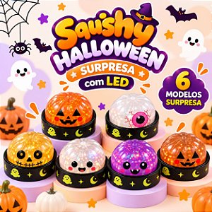 SQUISHY HALLOWEEN SURPRESA - COM LED