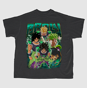 camiseta StreetWear Oversized broly