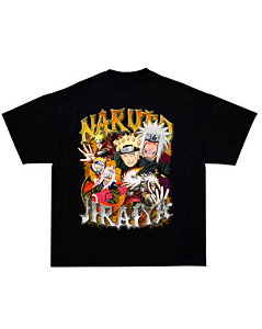 camiseta StreetWear Oversized Naruto x Jiraiya