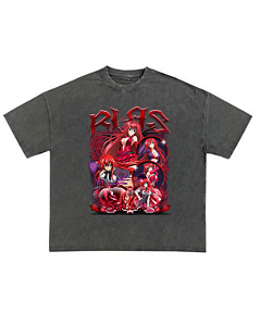 Camiseta StreetWear Oversized Rias Gremory DxD