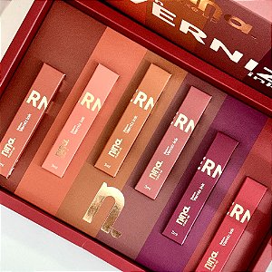 KIT BATOM VERNIZ INK 6 CORES - NINA MAKEUP