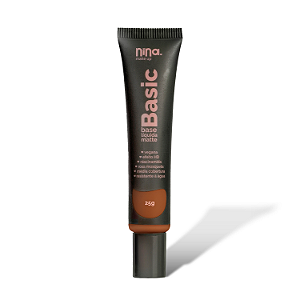 BASE LíQUIDA BASIC COR 10 - NINA MAKEUP