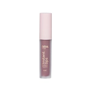 BATOM LÍQUIDO INSTANT LIPS BRIDE - NINA MAKEUP