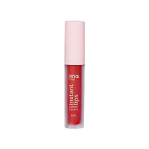 BATOM LIQUIDO INSTANT LIPS RUBI - NINA MAKEUP