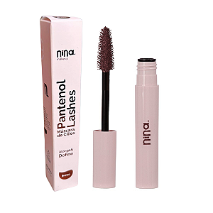 MÁSCARA DE CÍLIOS ALONGA E DEFINE MARROM (BROWN) - NINA MAKEUP
