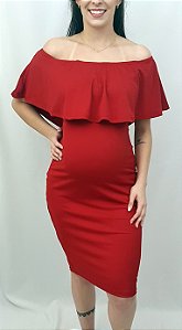vestido ciganinha gravida
