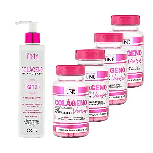 Kit Colágeno Hidrolisado com Verisol + Creme Q10