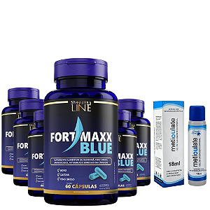 Kit Fortmaxx Blue -  Prolongue já a sua disposição + brinde