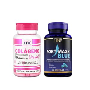 Kit Fortmaxx Blue + Colageno Verisol - PRESENTEIE QUEM VOCÊ AMA
