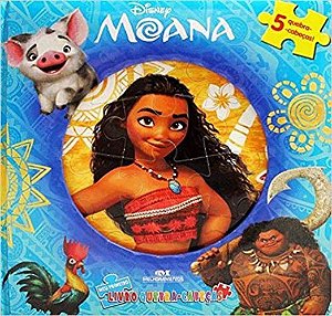 MOANA MEU PRIMEIRO LIVRO QUEBRA-CABEÇAS