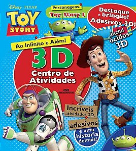 TOY STORY 3 CENTRO DE ATIVIDADES 3D