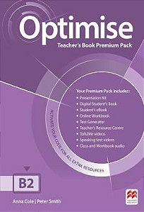 Optimise B2 Teacher´s Book Premium Pack - 1st Ed