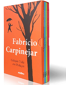 BOX Coleção Vida em Pedaços Fabrício Carpinejar