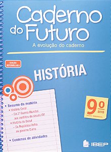 Livro Caderno do Futuro História 9º Ano - IBEP - Pedagógica - Papelaria,  Livraria, Artesanato, Festa e Fantasia