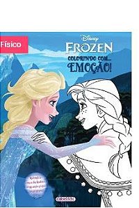 DISNEY FROZEN - COLORINDO COM EMOÇAO!