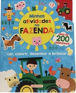 Minhas atividades na fazenda Ler, colorir, desenhar e brincar