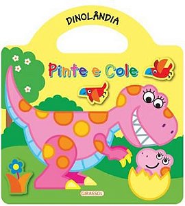 Dinolândia - Pinte e Cole
