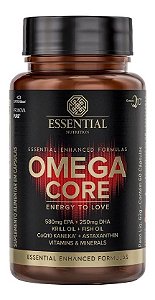 Omega Core (60 Capsulas) Ômega-3 + Coq10 Essential Nutrition