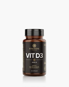 Vitamina D3 2000ui 120 Caps Essential Nutrition
