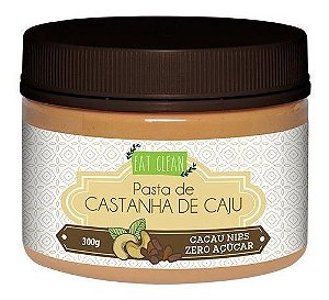 Eat Clean Pasta De Castanha De Caju E Cacau Nibs 300g