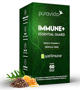 Puravida Immune Essential Guard 60 Caps Vitaminas Imunidade