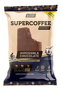 8 barras Novo Supercoffee Pocket Impossible Chocolate 40g