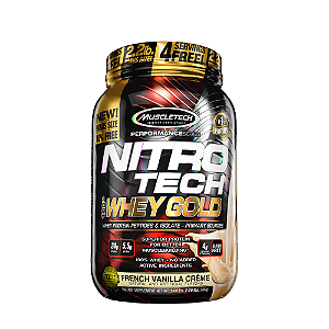 Whey Protein Nitro Tech 100% Whey Gold Muscletech 2,24lbs 1k