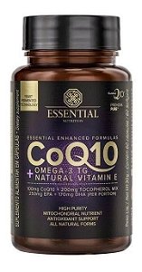 Coq10 Com Omega 3 (60 Cápsulas) - Essential Nutrition
