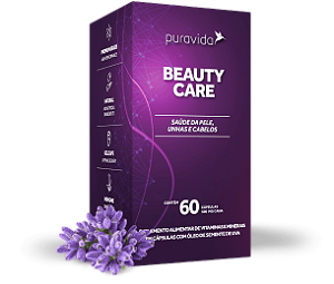 Beauty Care Puravida Cabelo Pele E Unhas 60 Capsulas