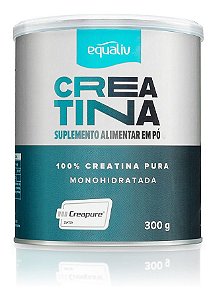 Creatina Creapure Aumento De Força 300g - Equaliv